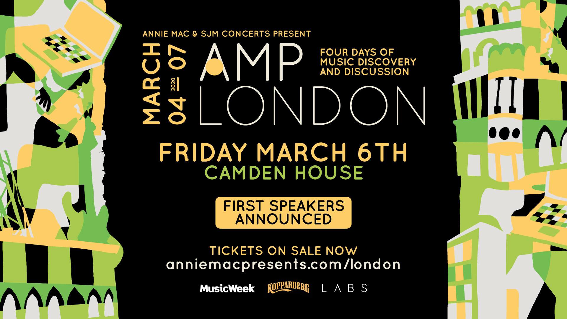 AMP London brings 4 days of music discussion & industry experts to the capital